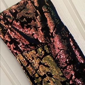 Angel Brinks Sequin Pants Jumpsuit